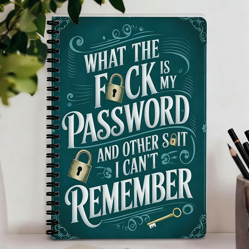 Address Home Office - 1 Simple Password Book, Hardcover Spiral
