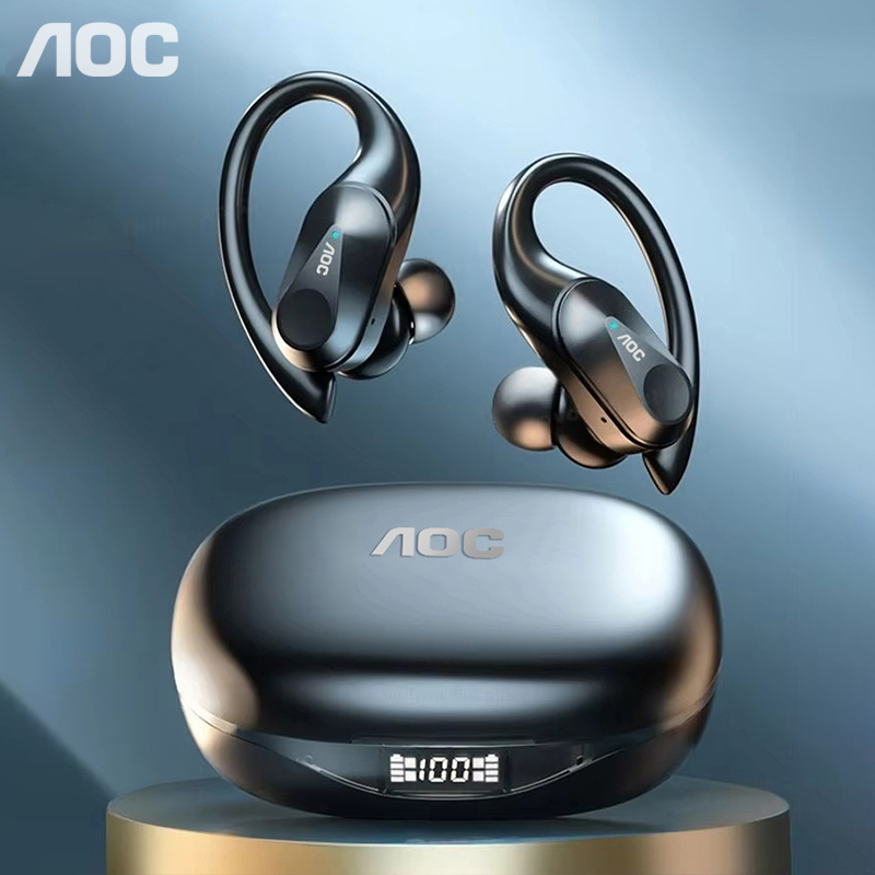 Home Office Headset - Choice AOC Sports Headset Wireless Bluetooth