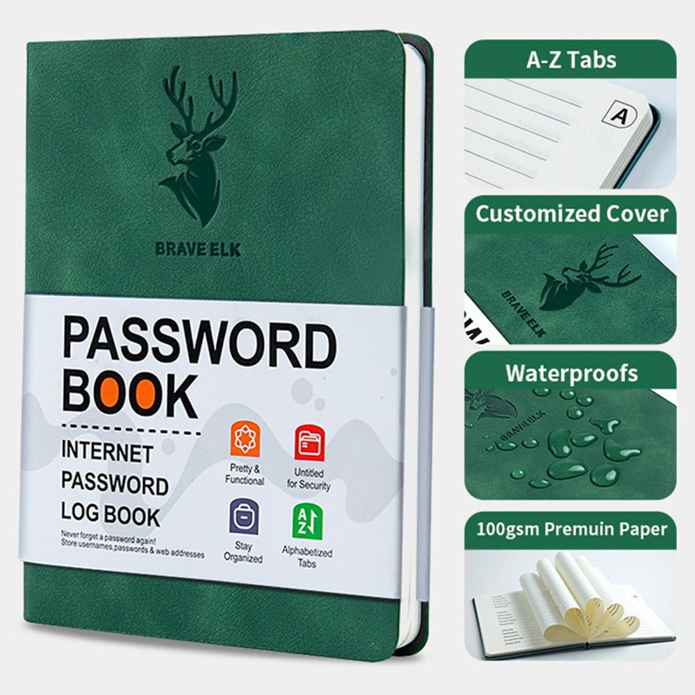 Alphabetical Tabs B6 Password  - Address Home Office 评论和价格