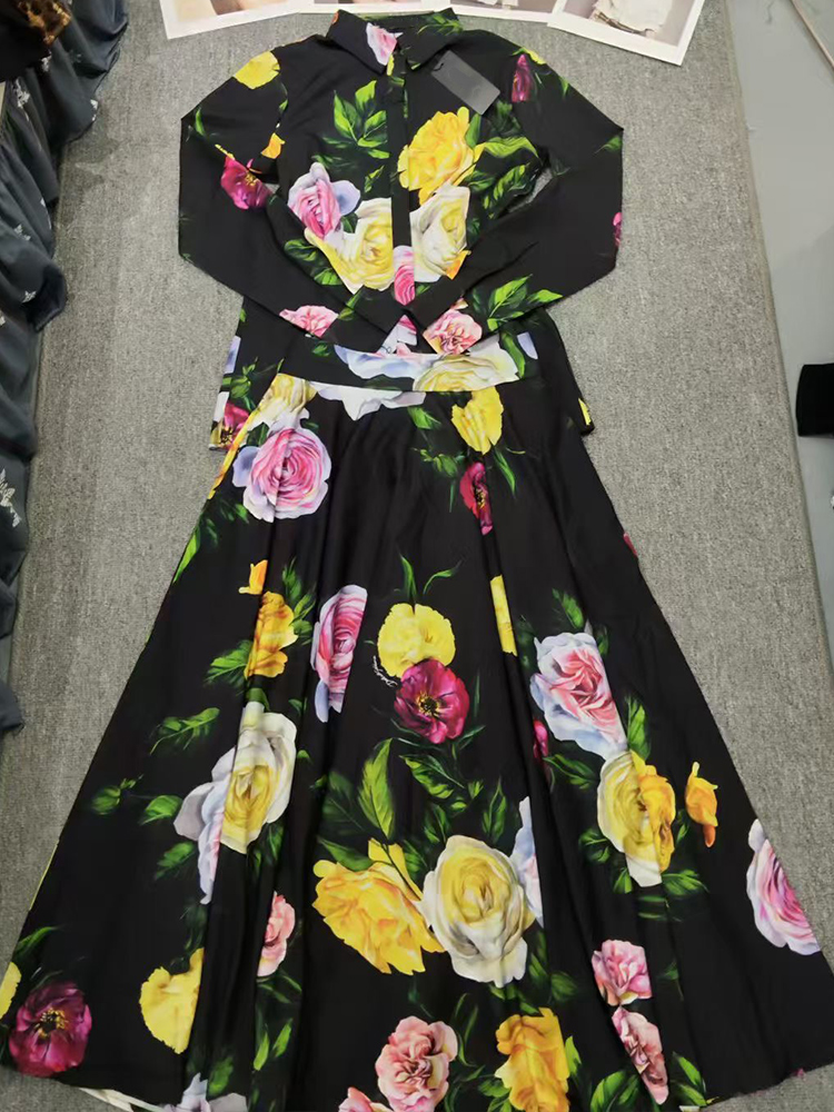 Printed lapel single-breasted  - Home Office For Two 评论和价格