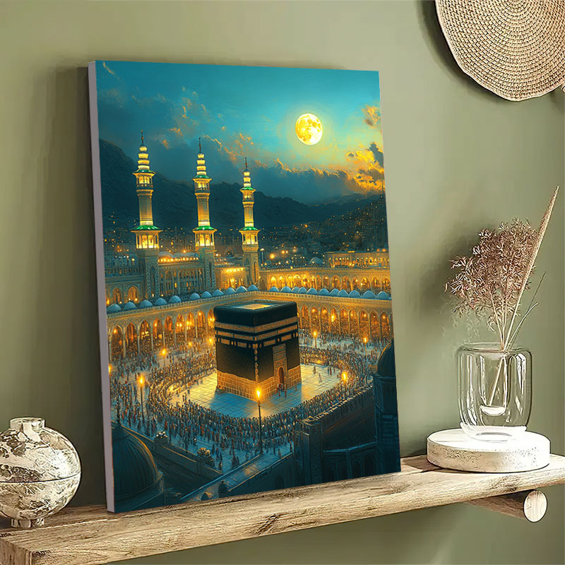Frameless Canvas Painting: Isl - Home Office With View 评论和价格