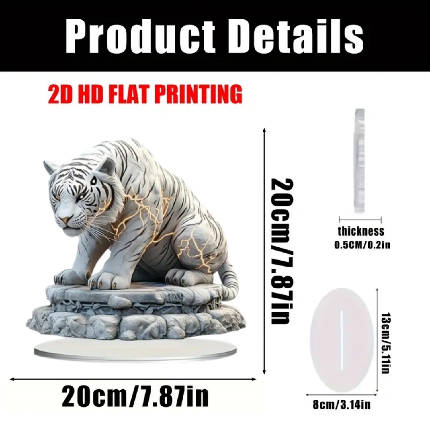 Two Tigers Statue,2D Flat Anim - Home Office For Two 评论和价格