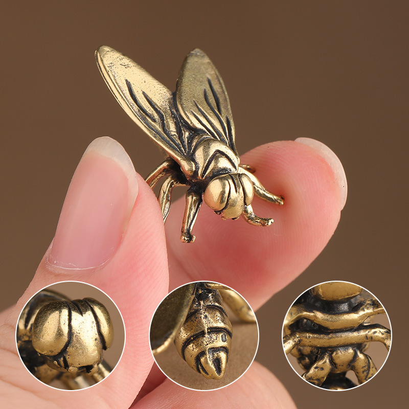 1~5pcs Mini Brass Fly Insect O - Home Office Freelancer 评论和价格