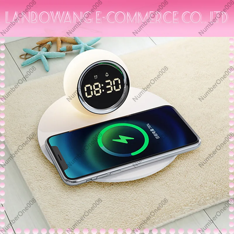 Wireless Charger Night Light,  - Desk Charging Station 评论和价格