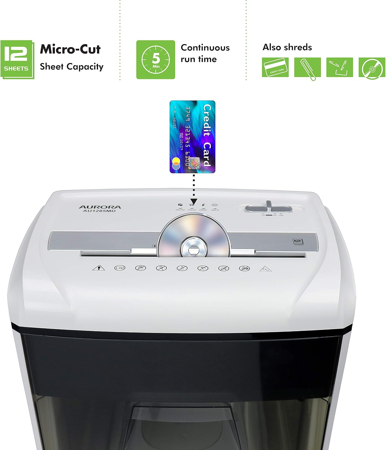 Compact Desktop High Security  - Paper Shredder Micro 评论和价格