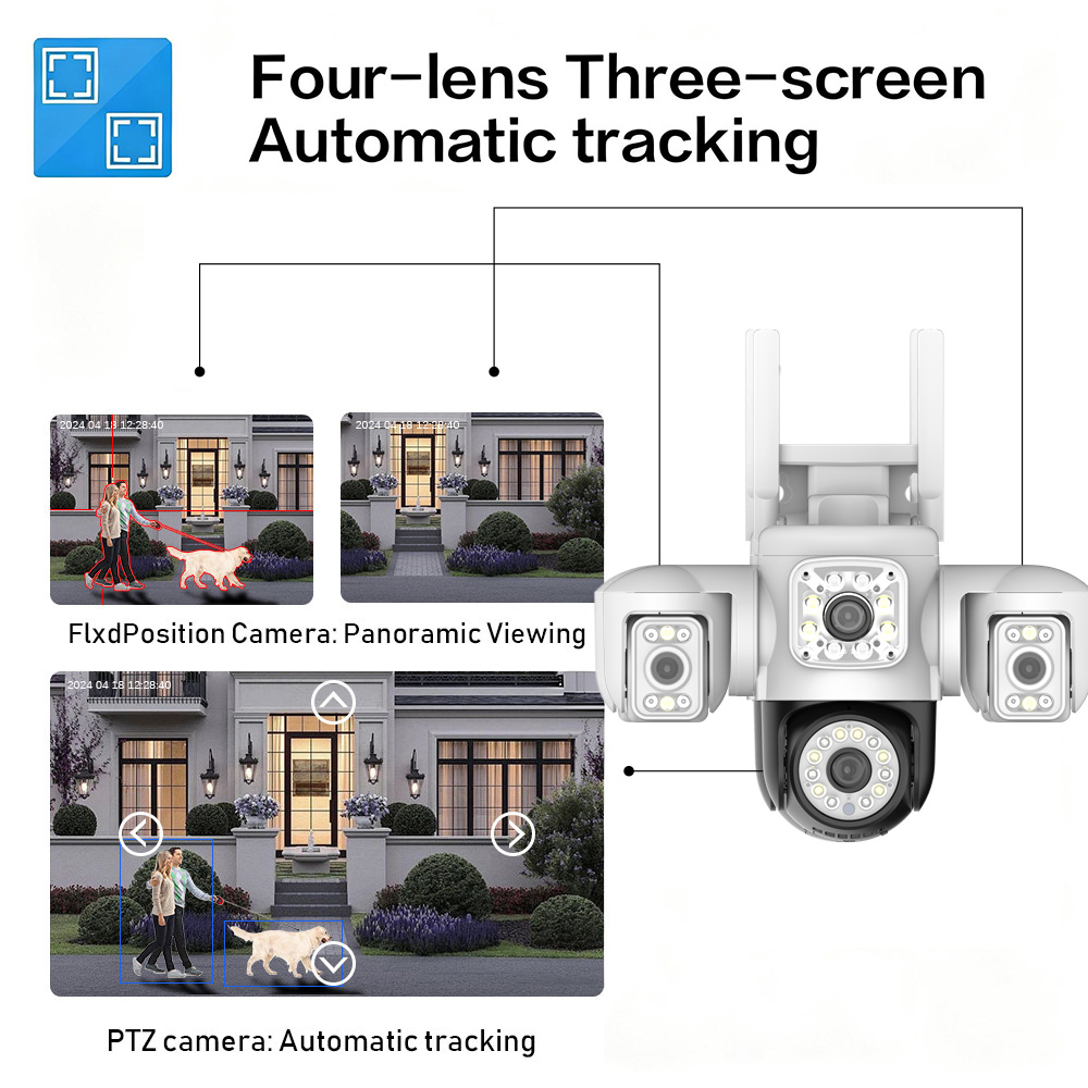 8K 15MP WiFi Camera Outdoor Fo - Home Office With View 评论和价格