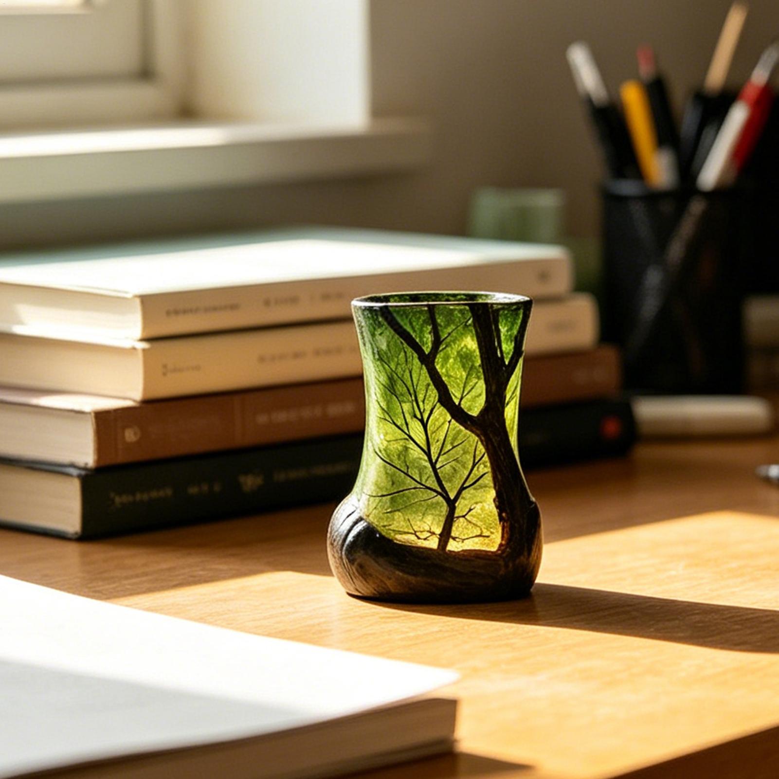Bedside Table Lamp Forest Nigh - Home Office Inspiration 评论和价格