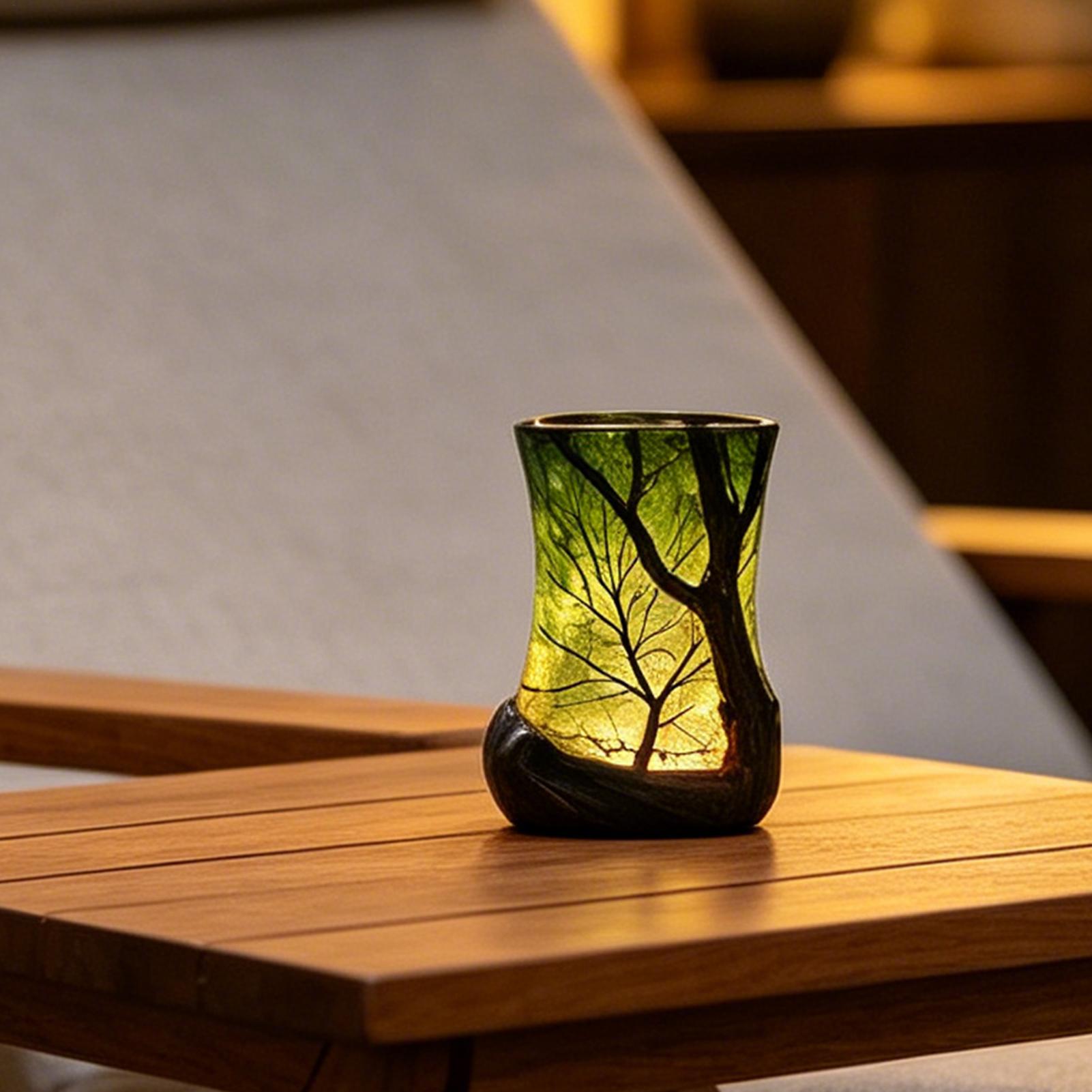 Bedside Table Lamp Forest Nigh - Home Office Inspiration 评论和价格