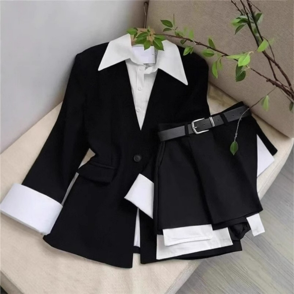 Women Two Piece Skirt Sets Pat - Home Office For Two 评论和价格