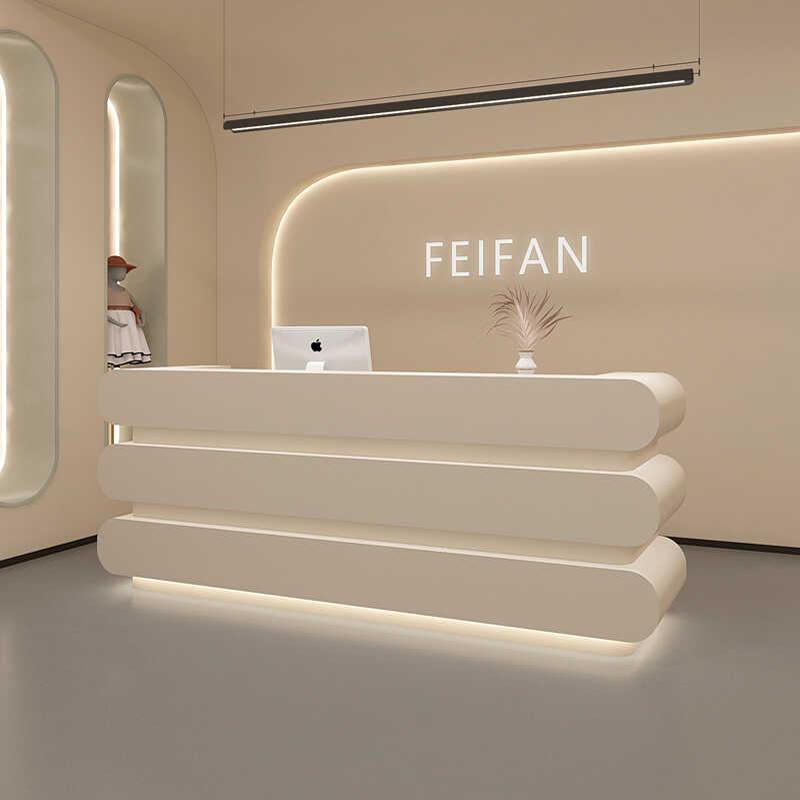 Business Salon Reception Desks - Home Office Industrial Design 评论和价格