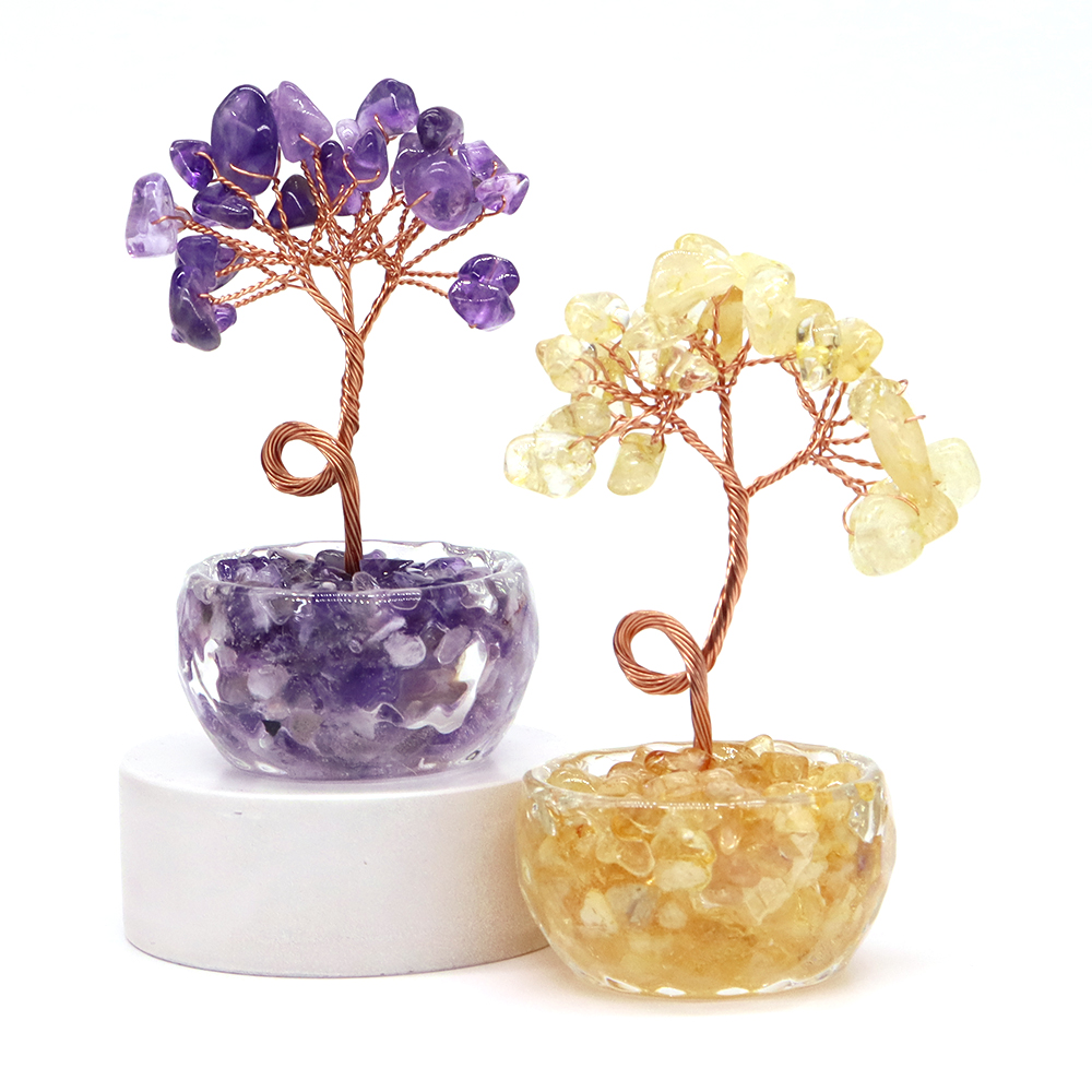 Natural Gemstone Crystal Lucky - Home Office Inspiration 评论和价格