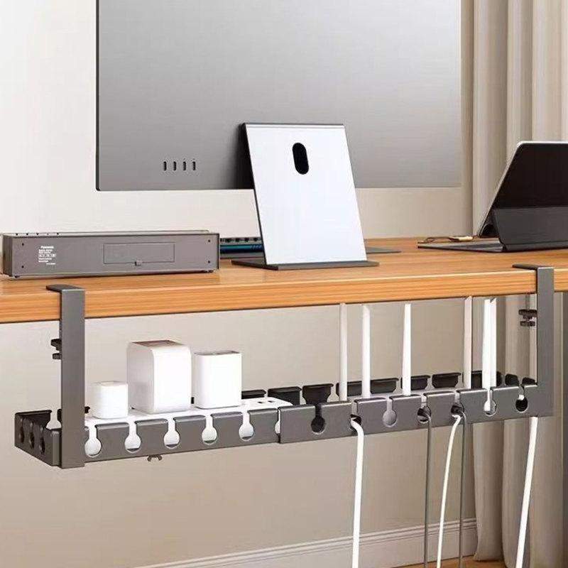 Under Table Cable Organizer No - Home Office Work Table 评论和价格