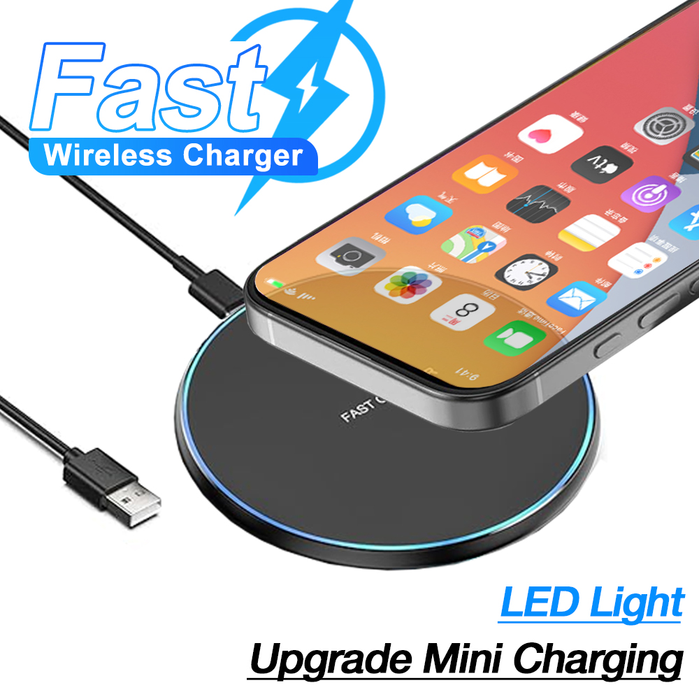 Desktop Mini Wireless Charger  - Desk Charging Station 评论和价格