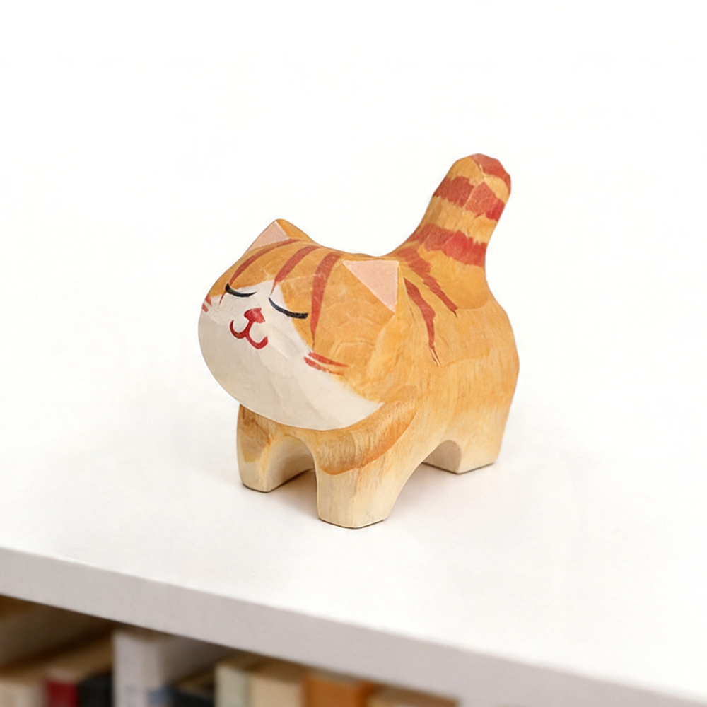 Cute Golden Gradient Cat Figur - Home Office Freelancer 评论和价格