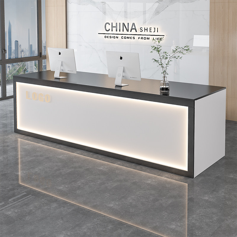Executive Modern Reception Des - Home Office Industrial Design 评论和价格