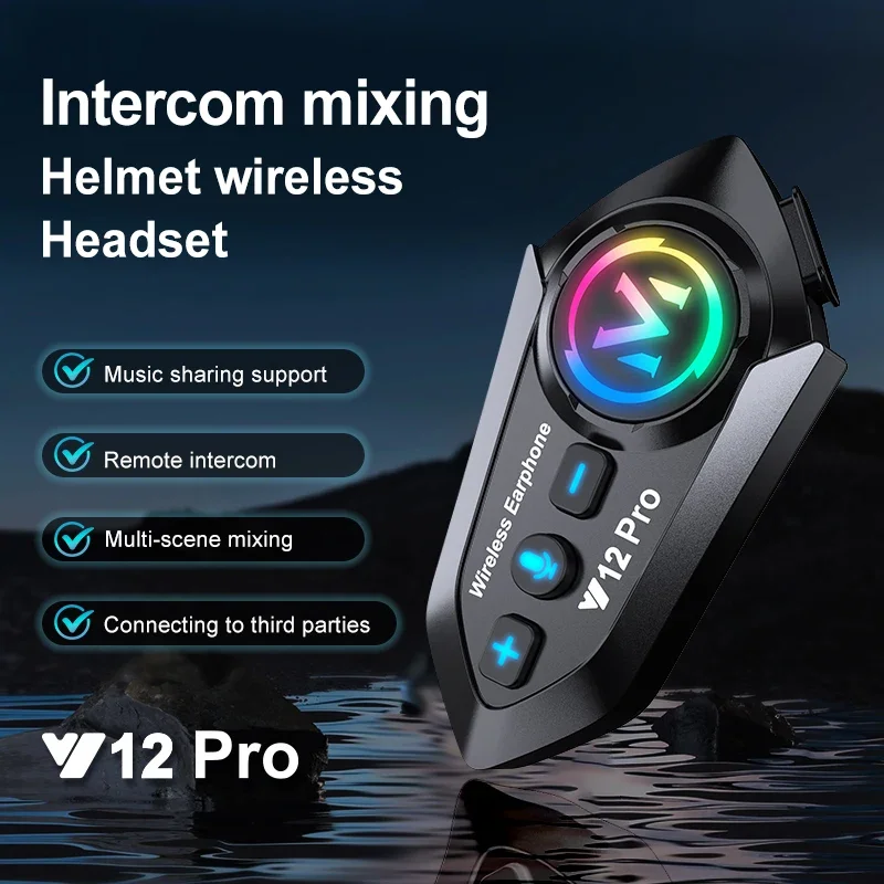 Y12 Pro Motorcycle Helmet Blue - Home Office Headset 评论和价格