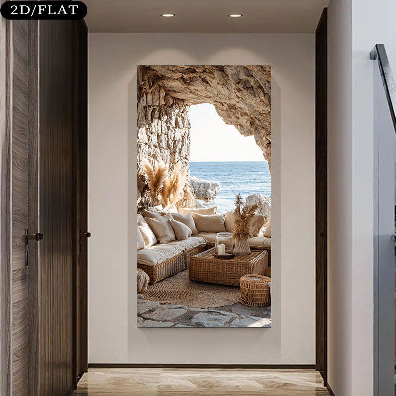 Extra Large Coastal Beach Cave - Home Office With View 评论和价格