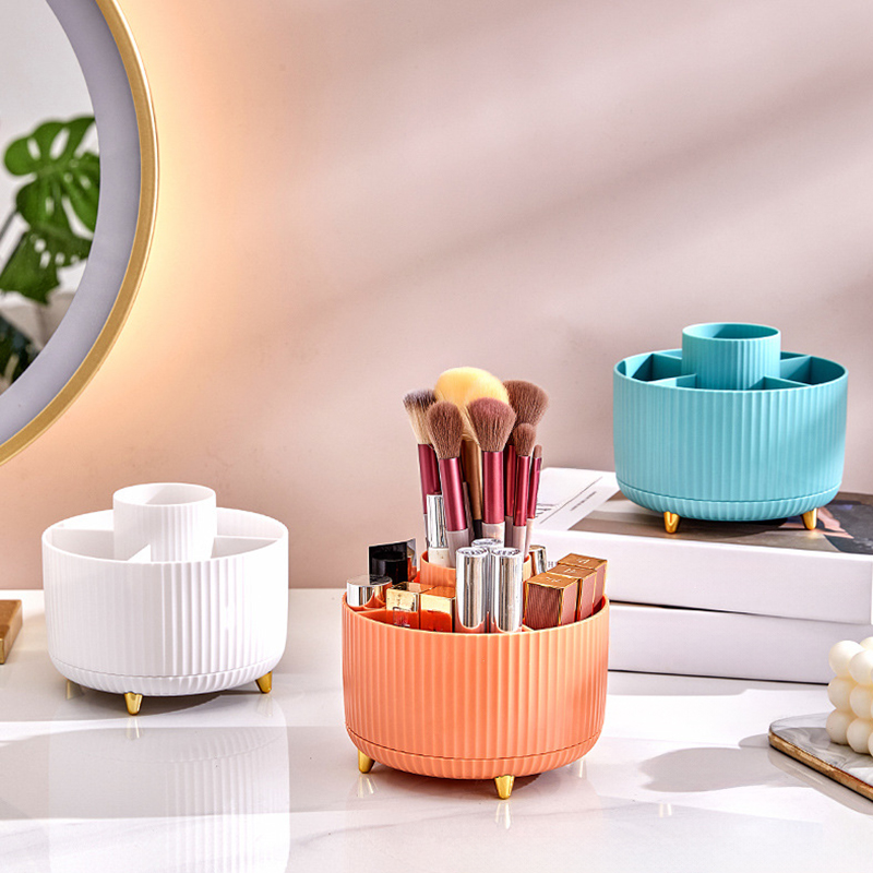 1Pcs 360° Rotating Makeup Brus - Home Office Work Table 评论和价格
