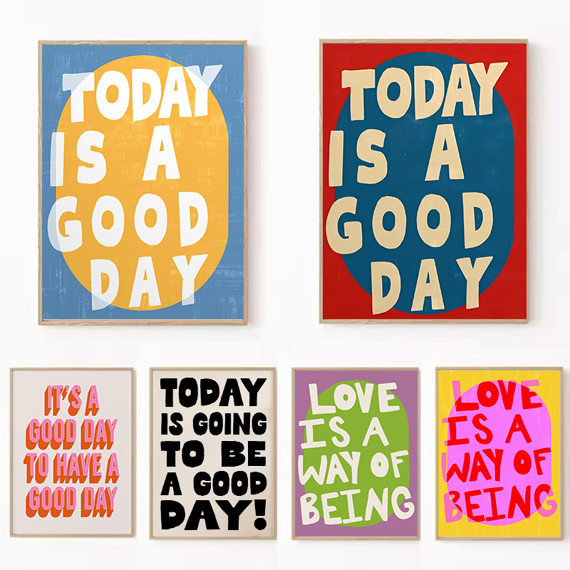 Retro Today Is A Good Day Quot - Home Office Inspiration 评论和价格