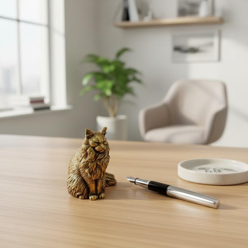 Maine Coon Miniature Figurine  - Home Office Freelancer 评论和价格