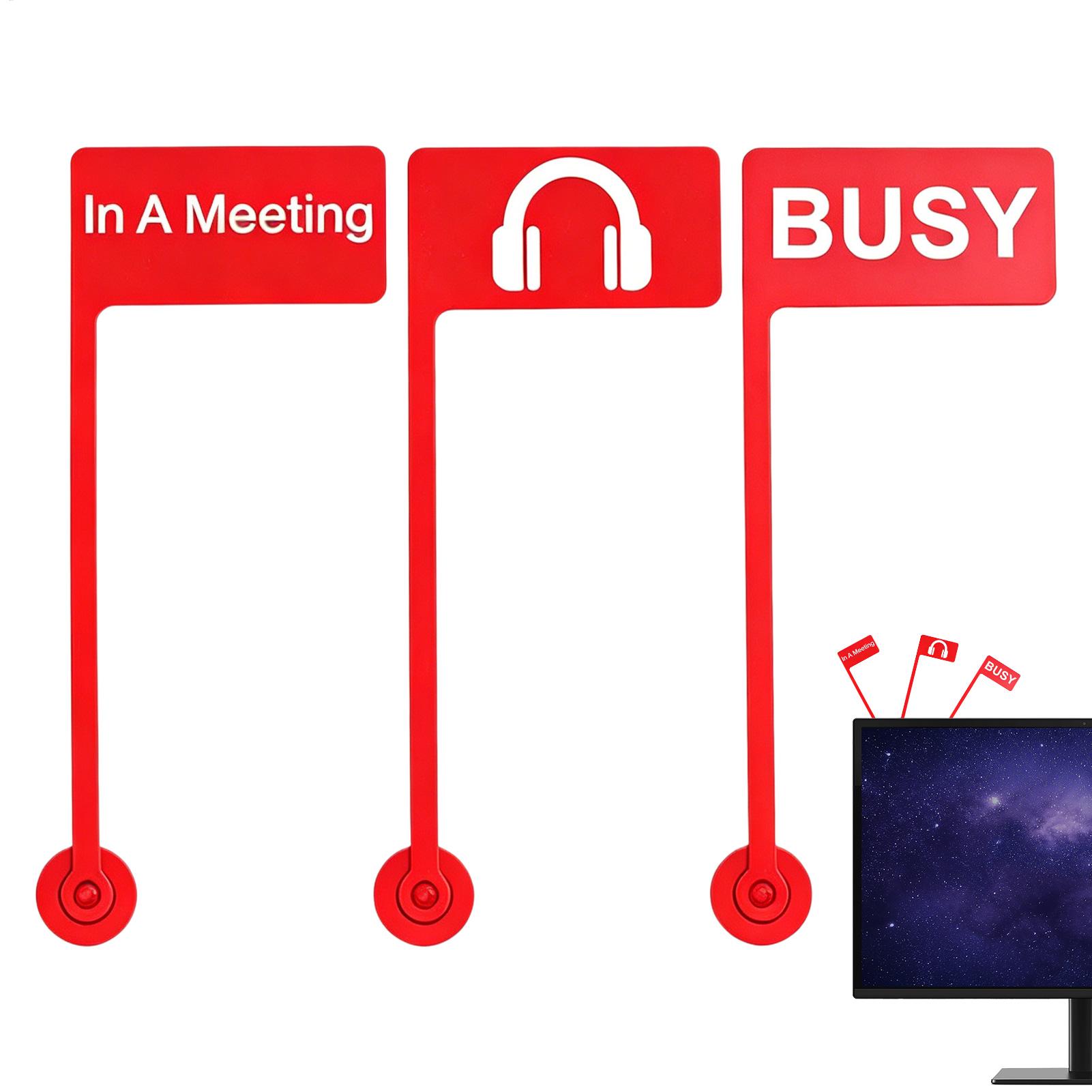 3Pcs Office Desk Focus Flag, D - Home Office Programmer 评论和价格