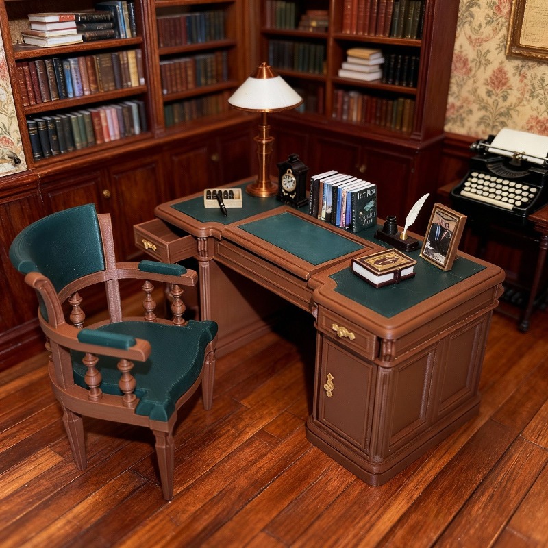 Original 1/12 Miniature Vintag - Home Office Freelancer 评论和价格