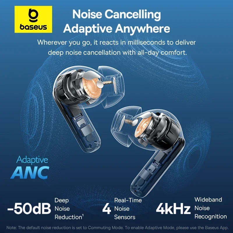 Baseus EP10 Pro ANC Earbuds Wi - Home Office Headset 评论和价格