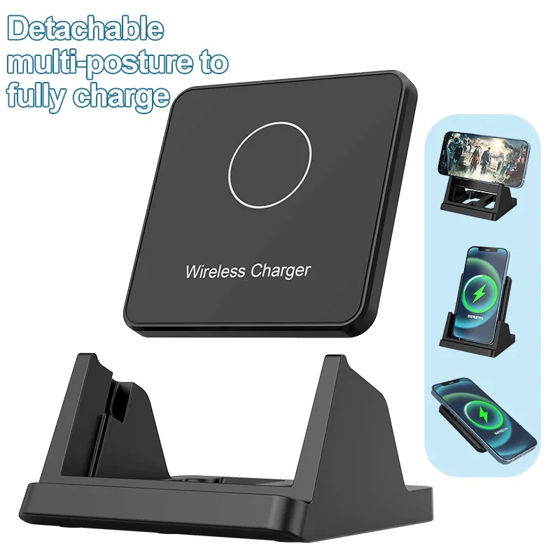 Wireless Charger Pad Stand Des - Desk Charging Station 评论和价格