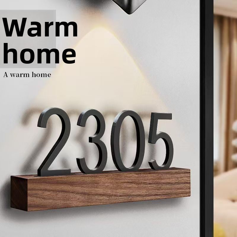 Acrylic Door Plate Shop Sign C - Address Home Office 评论和价格