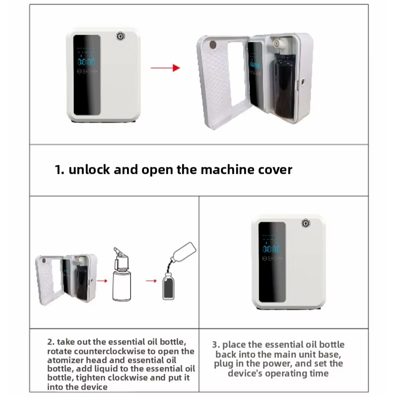 500ml Smart Aroma Diffuser wit - Home Office Programmer 评论和价格