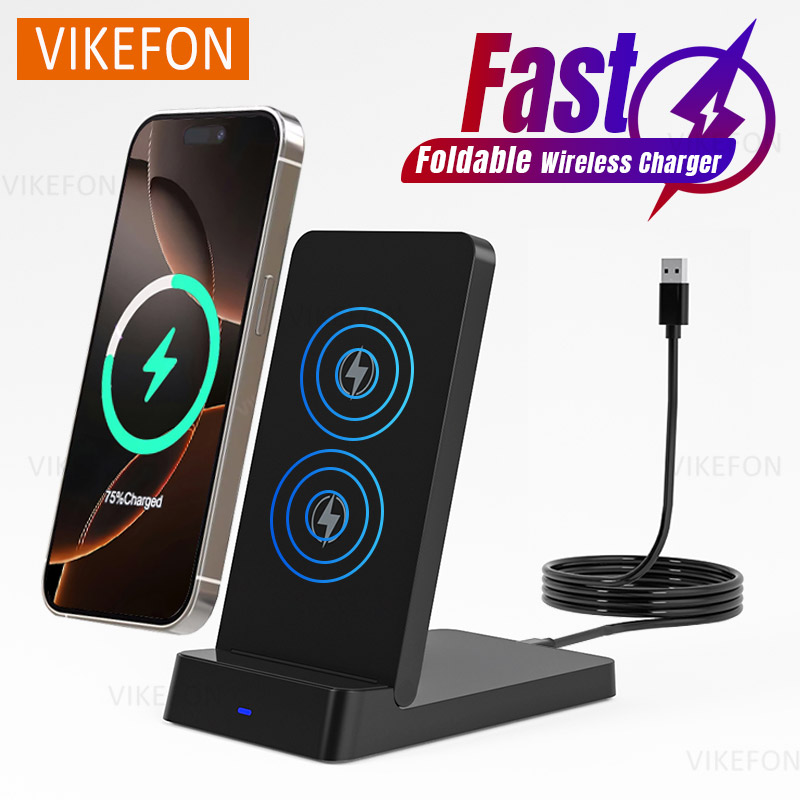 Wireless Charger Phone Desktop - Desk Charging Station 评论和价格