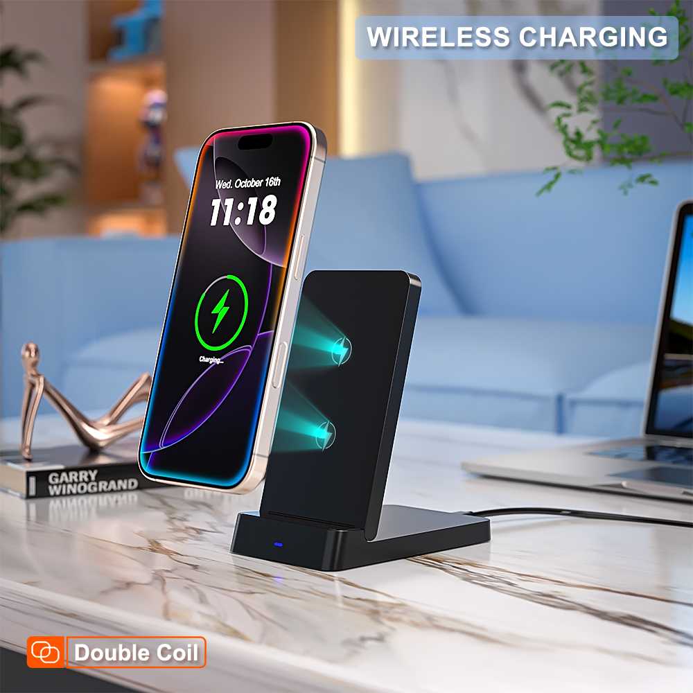Wireless Charger Phone Desktop - Desk Charging Station 评论和价格