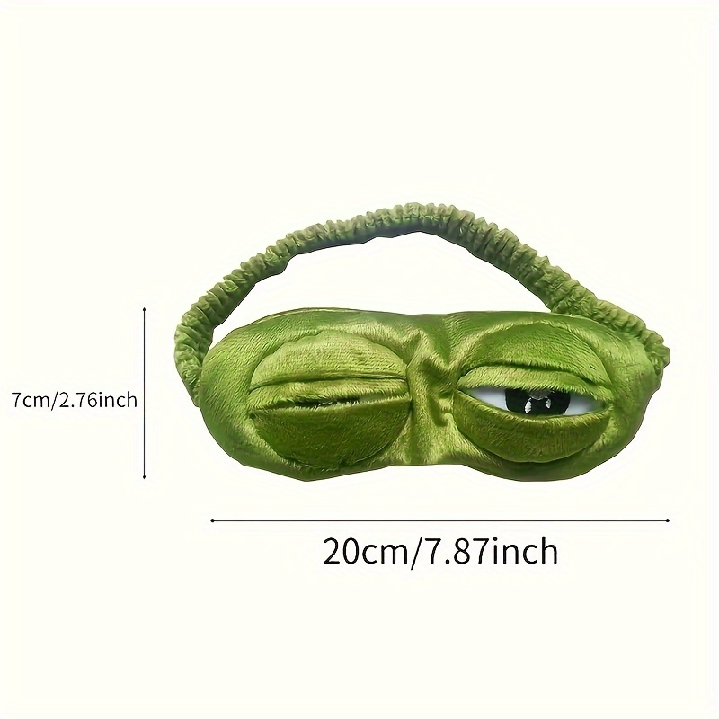 Sleep Eye Mask 3D Cute Frog Fu - Home Office Inspiration 评论和价格