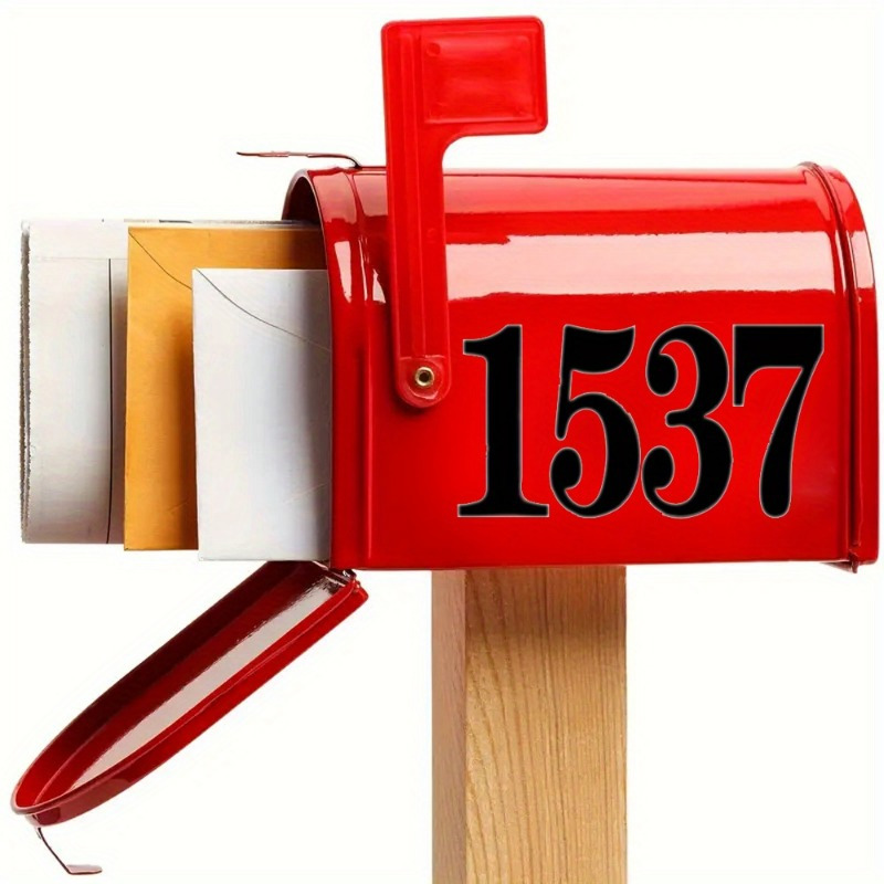 Digital stickers, mailbox stic - Address Home Office 评论和价格