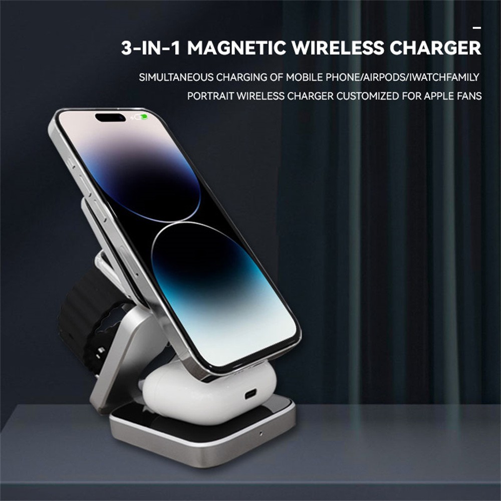 Foldable Magnetic Wireless Cha - Desk Charging Station 评论和价格