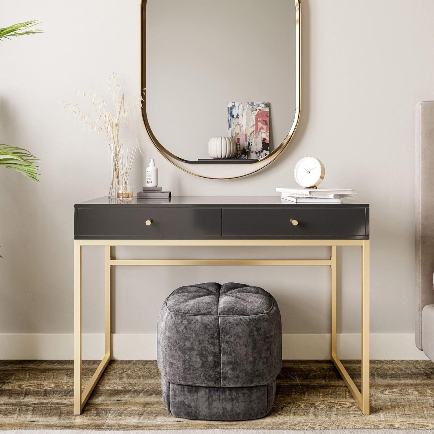 42 Inch Makeup Vanity or Home  - Home Office For Two 评论和价格