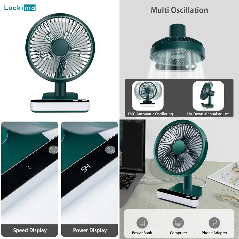 USB Rechargeable Oscillating D - Home Office Headset 评论和价格