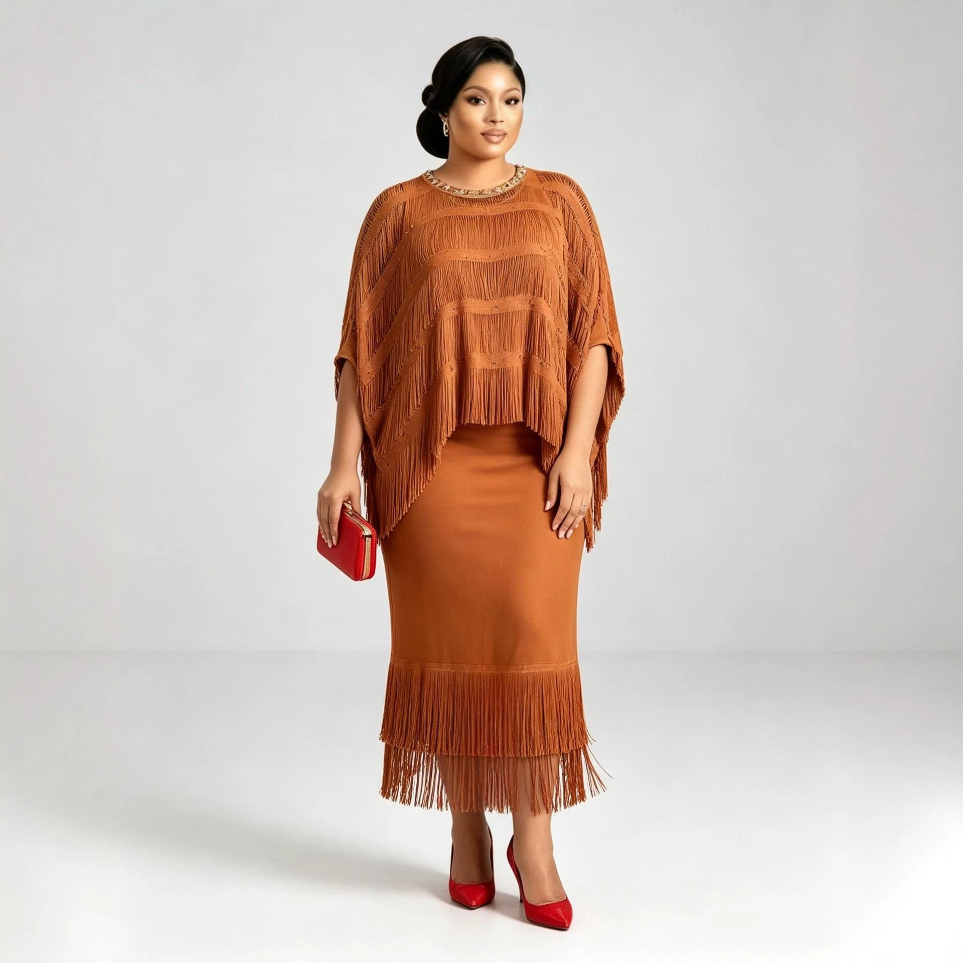 Miyake Fashion Fringed Pleated - Home Office For Two 评论和价格