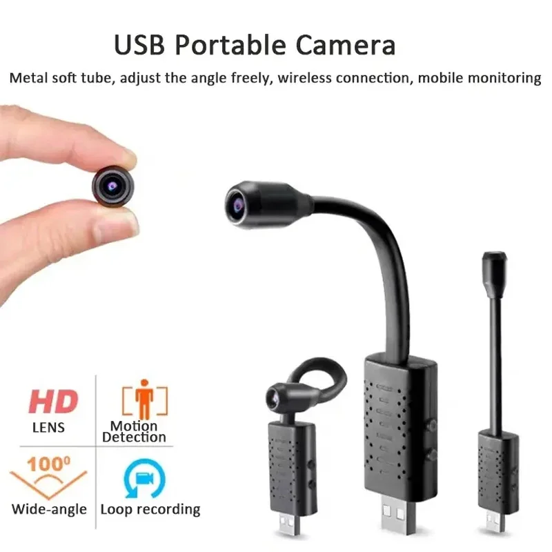 4K Mini USB WiFi Camera Portab - Home Office With View 评论和价格